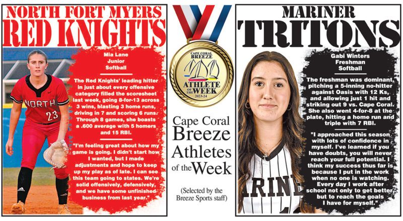 Athletes of the Week | March 15